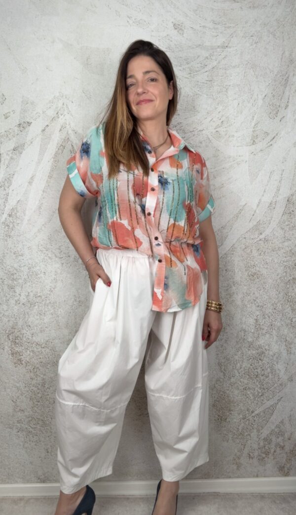 Pantalone Aria Bianco