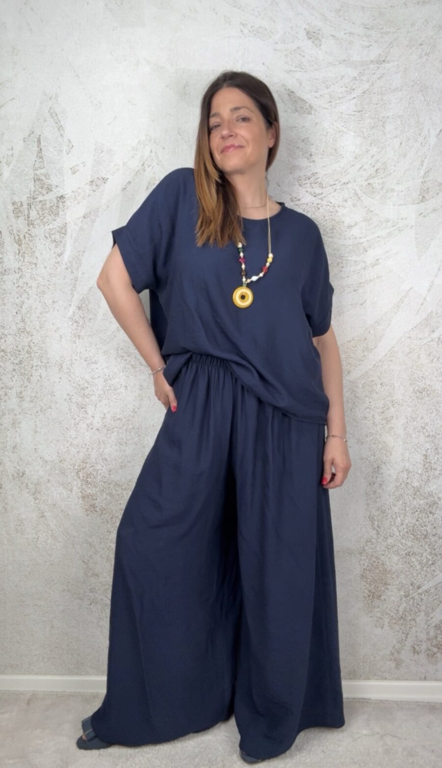 Completo Camilla blu