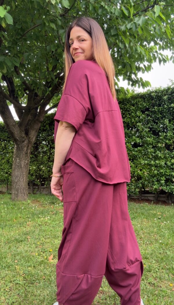 Tuta Alice Summer Edition borgogna