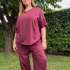 Tuta Alice Summer Edition borgogna - immagine 4