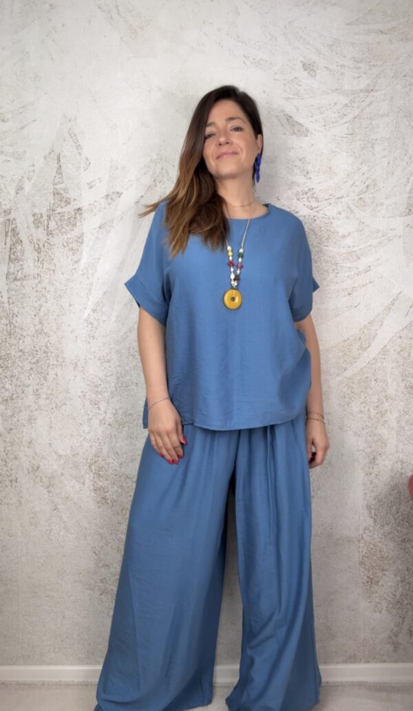 Completo Camilla blu jeans