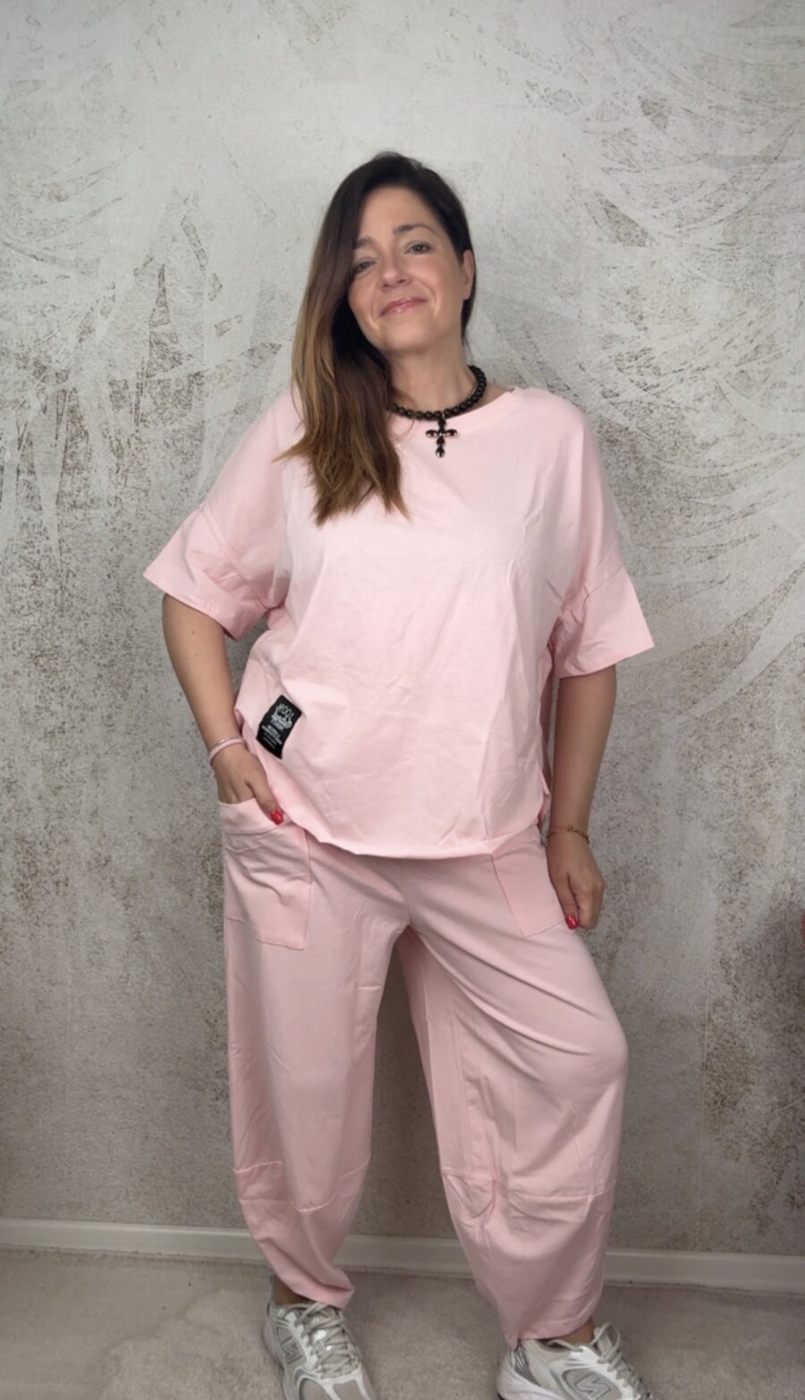 Tuta Alice Summer Edition rosa pastello - immagine 2