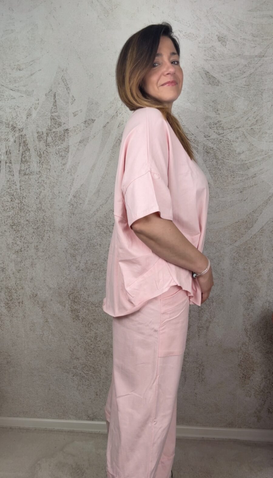 Tuta Alice Summer Edition rosa pastello - immagine 3