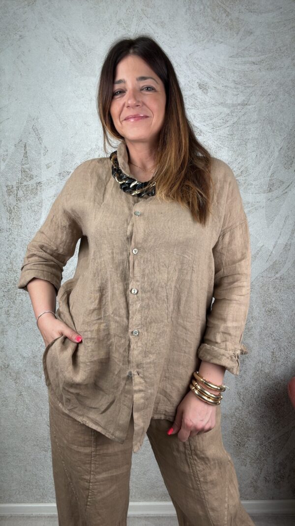 Camicia Valeria biscotto