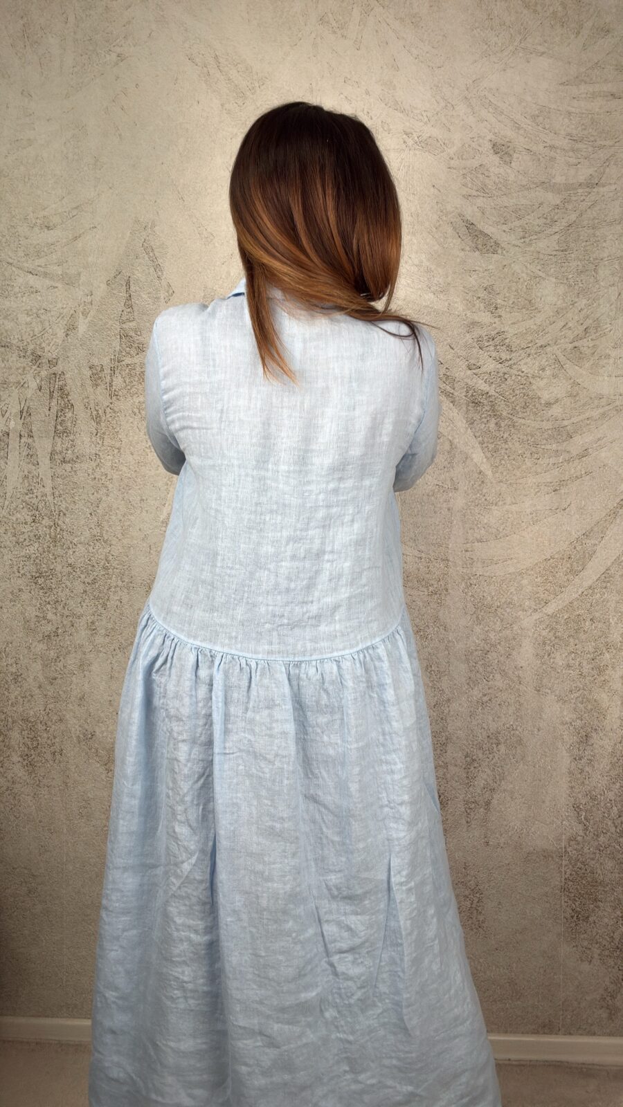 Abito Elsa azzurro - immagine 3