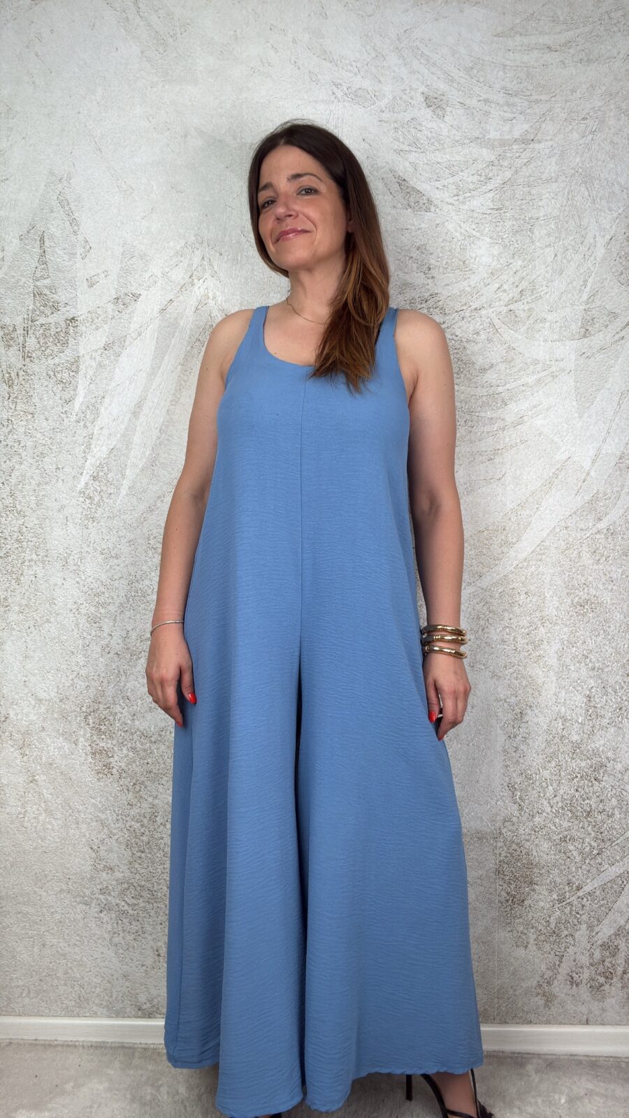 Jumpsuit Ilenia turchese - immagine 2