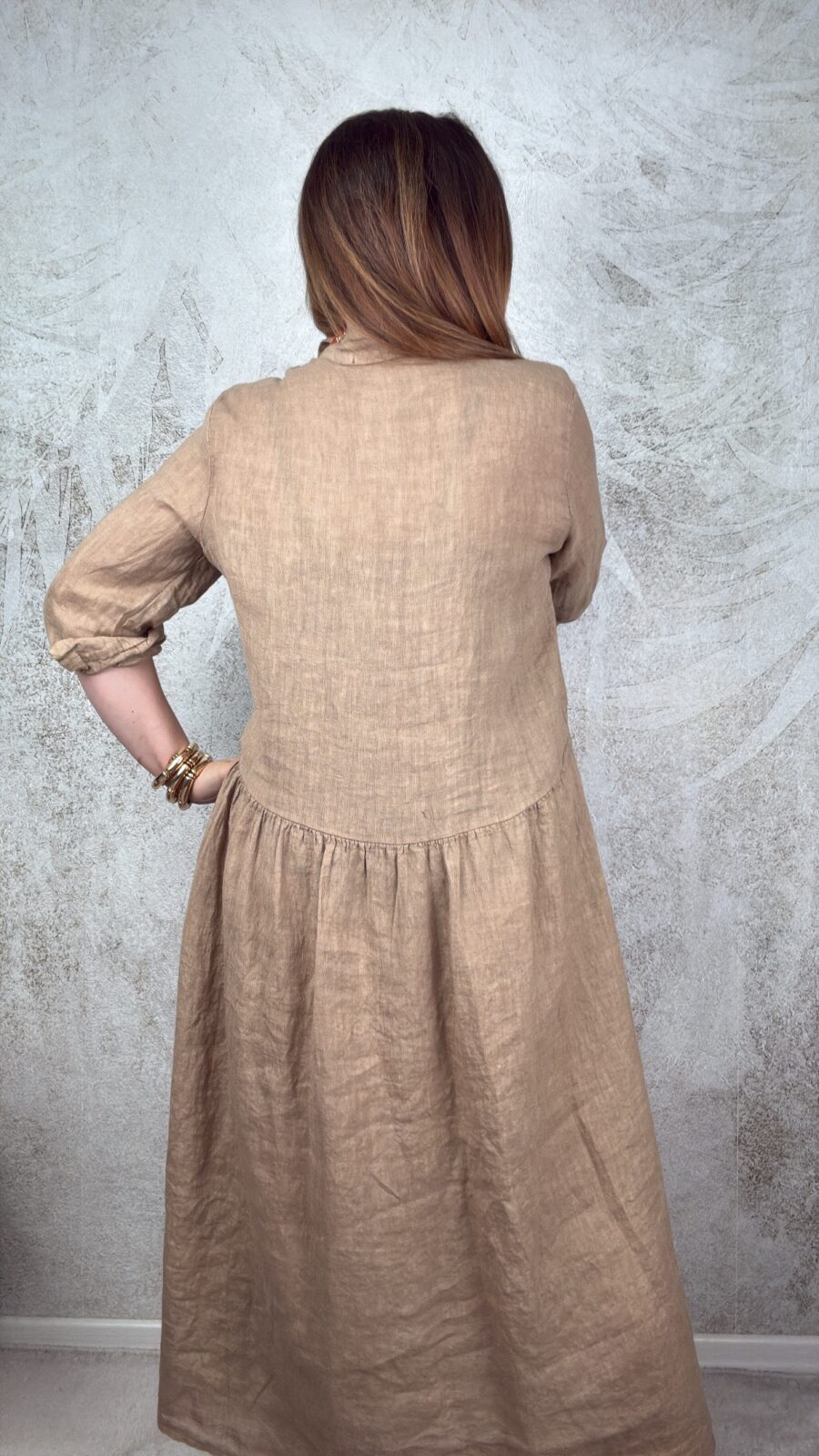 Abito Elsa biscotto - immagine 3