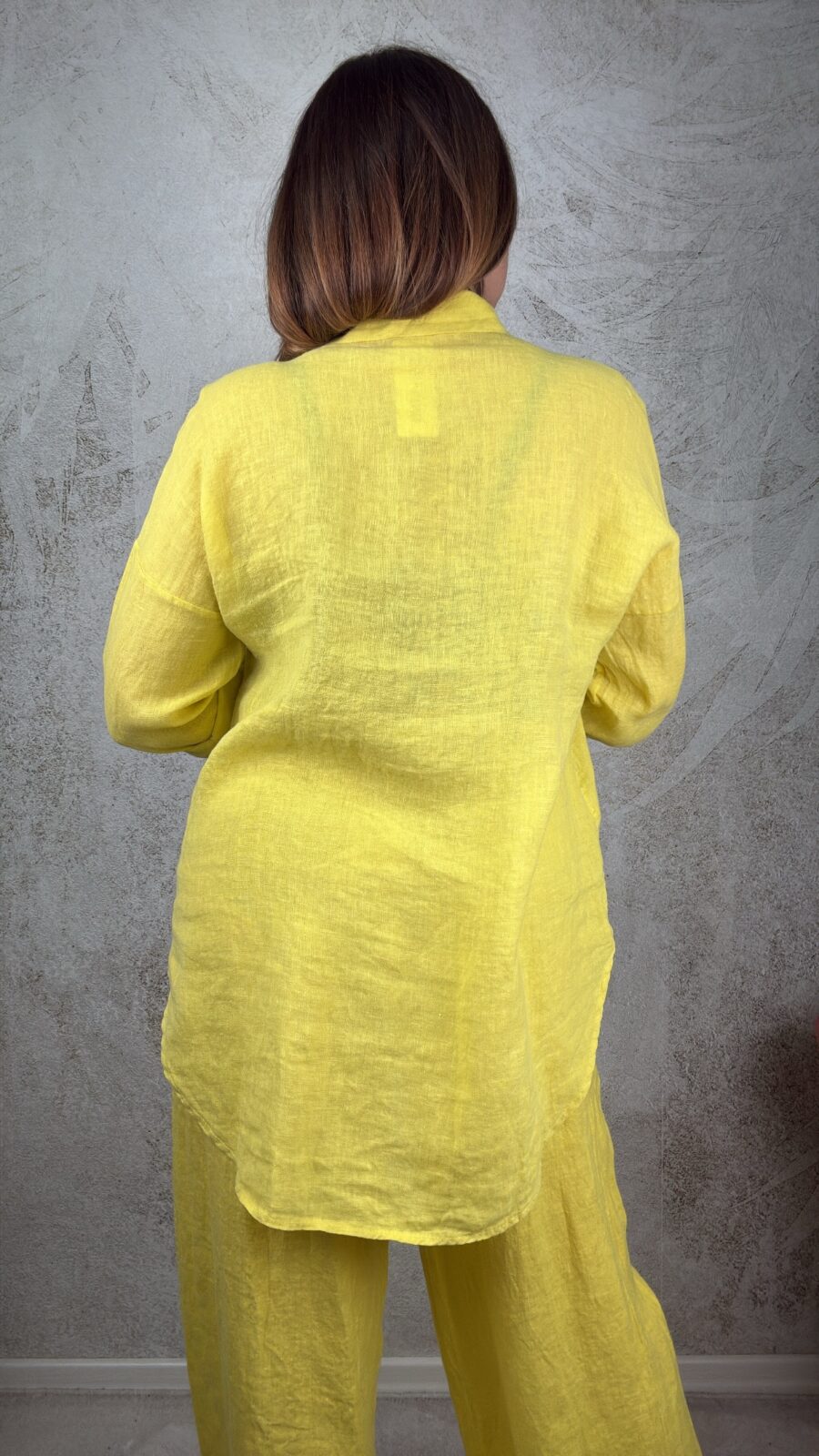 Camicia Valeria giallo Sicilia - immagine 3