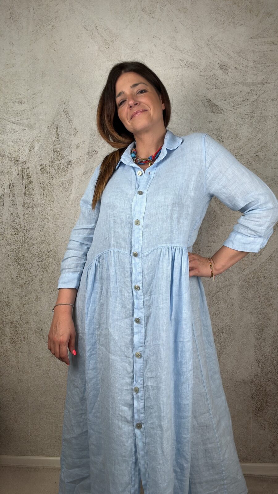 Abito Elsa azzurro
