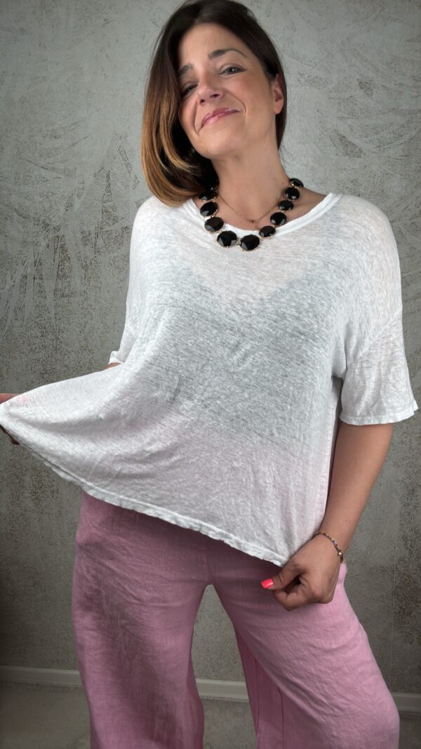 T-shirt Valeria bianco