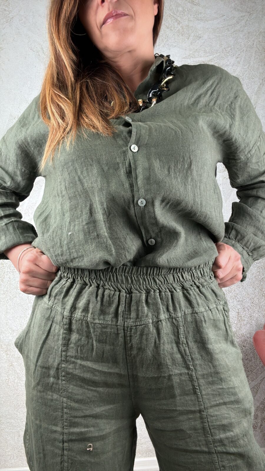 Pantalone Valeria militare - immagine 2