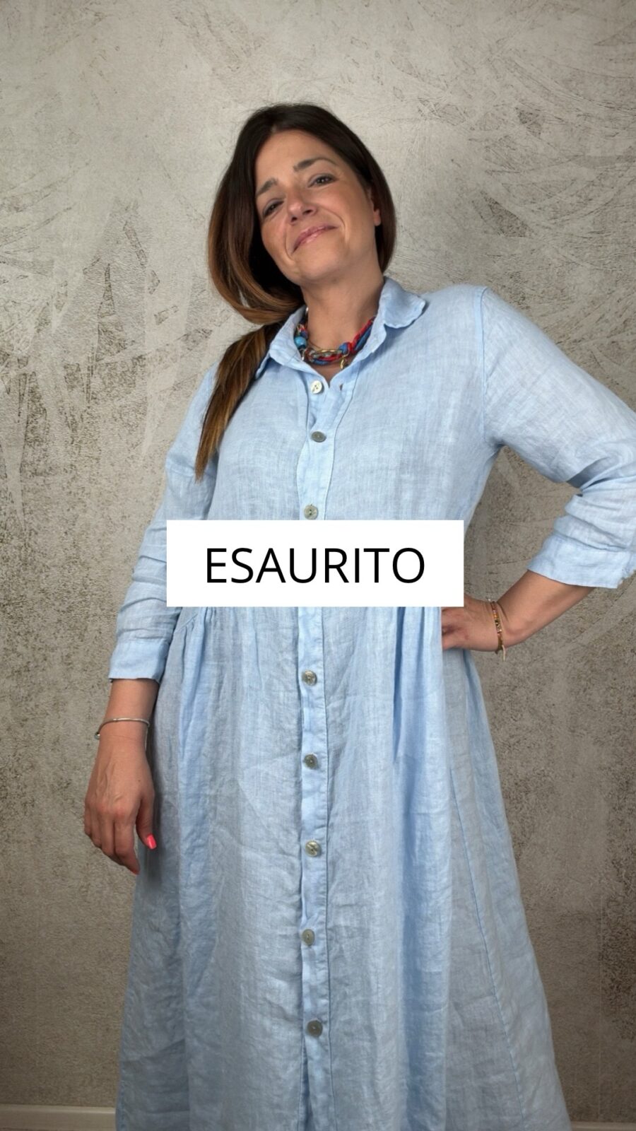 Abito Elsa azzurro
