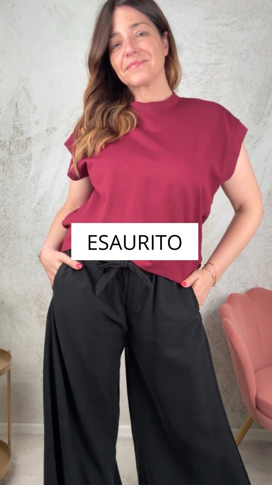 Blusa Mia vinaccia