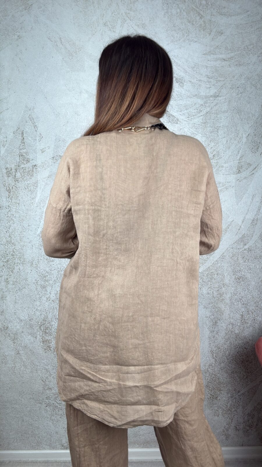 Camicia Valeria biscotto - immagine 3