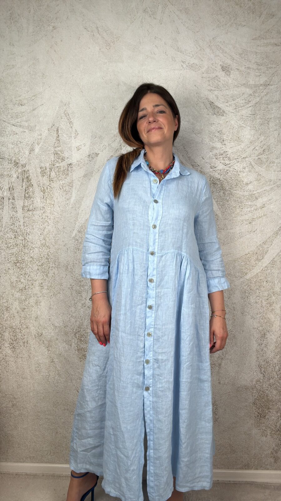 Abito Elsa azzurro - immagine 2