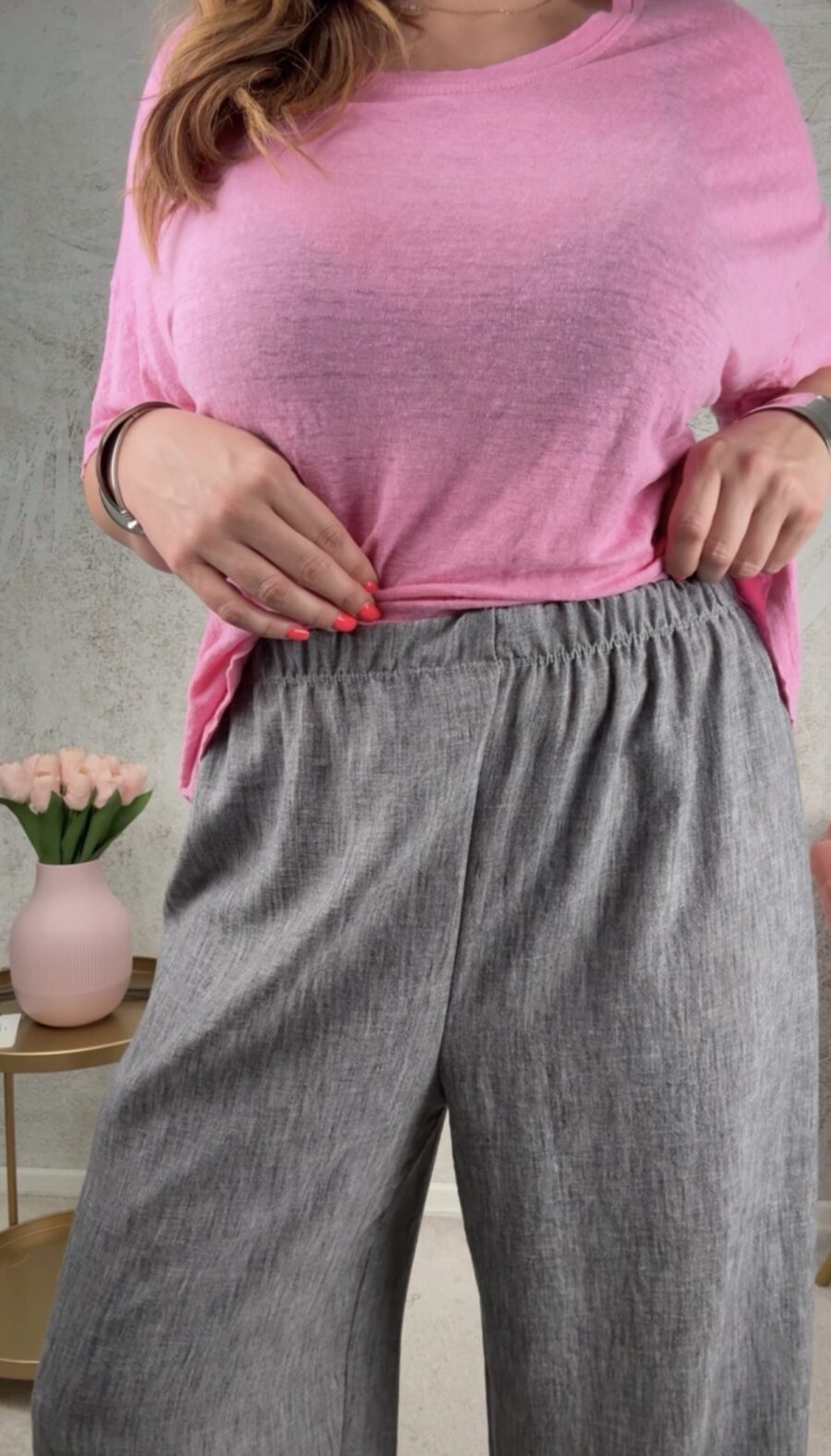 Pantalone Tamara grigio - immagine 2
