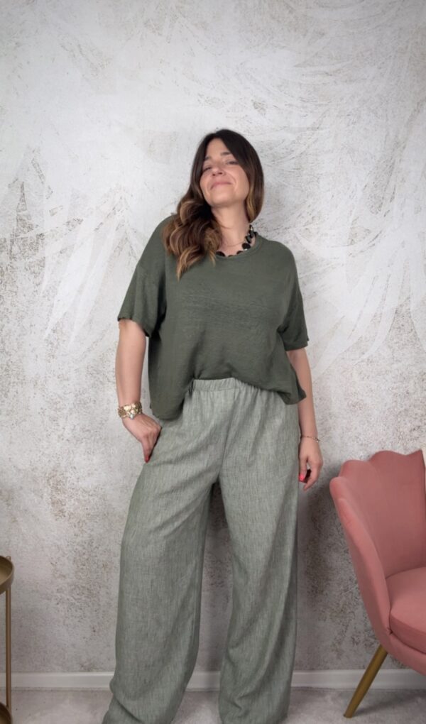 Pantalone Tamara salvia