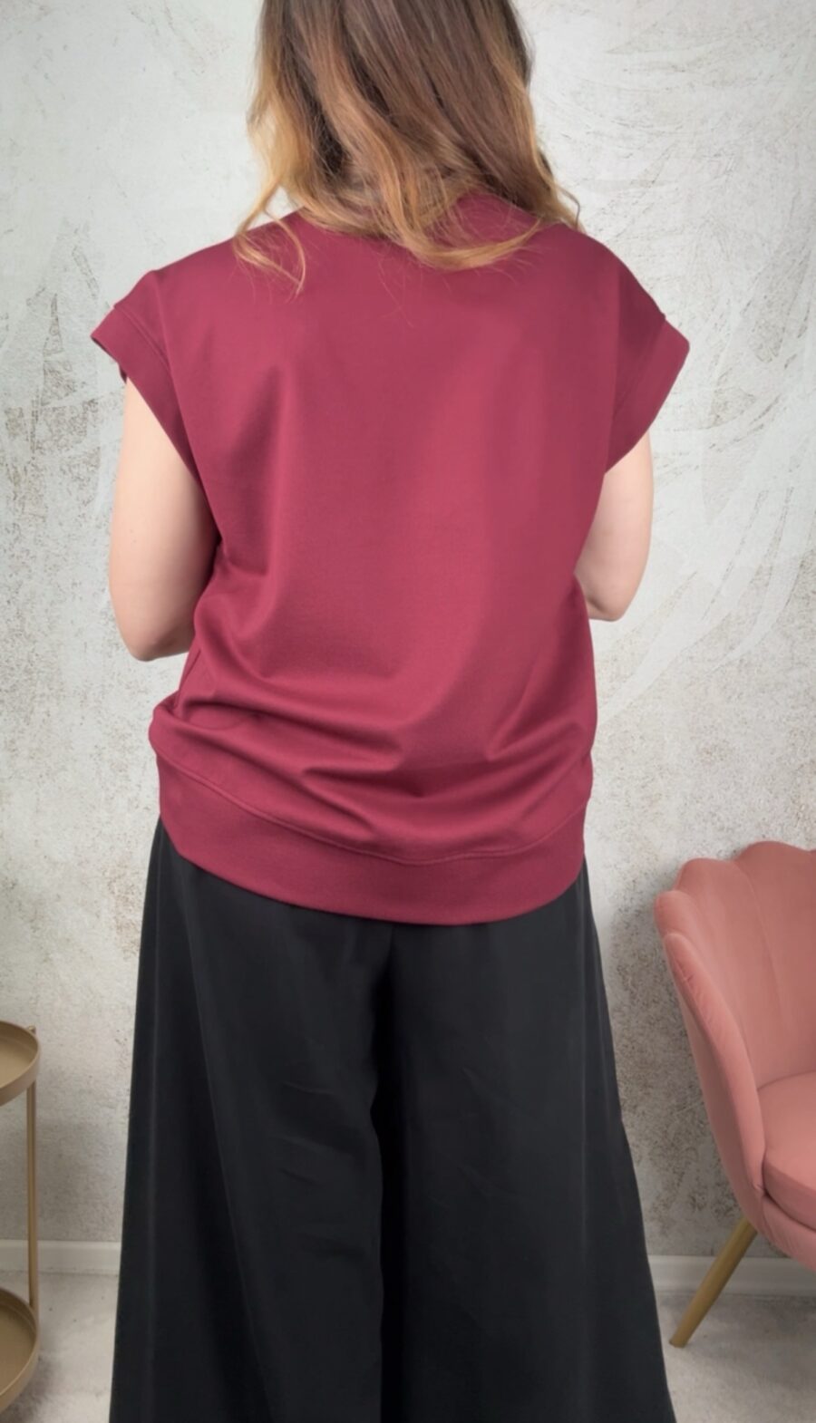 Blusa Mia vinaccia - immagine 4