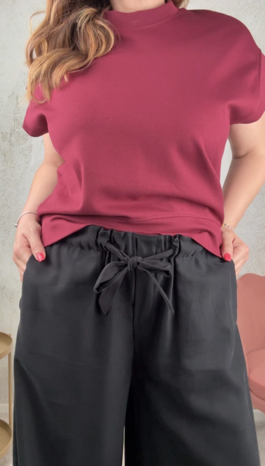 Pantalone Letizia nero - immagine 2