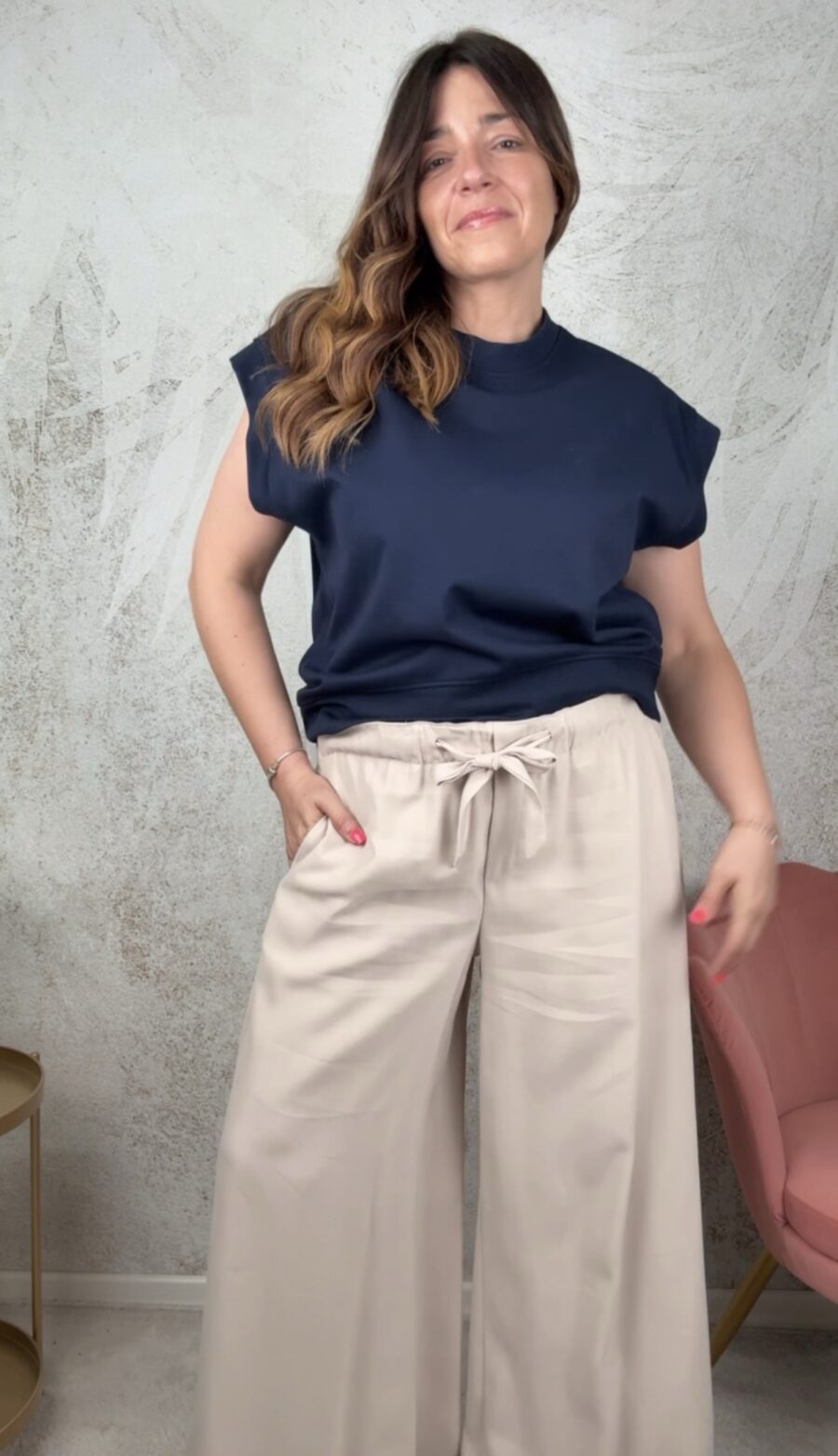 Pantalone Letizia burro - immagine 4