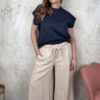 Pantalone Letizia burro - immagine 2