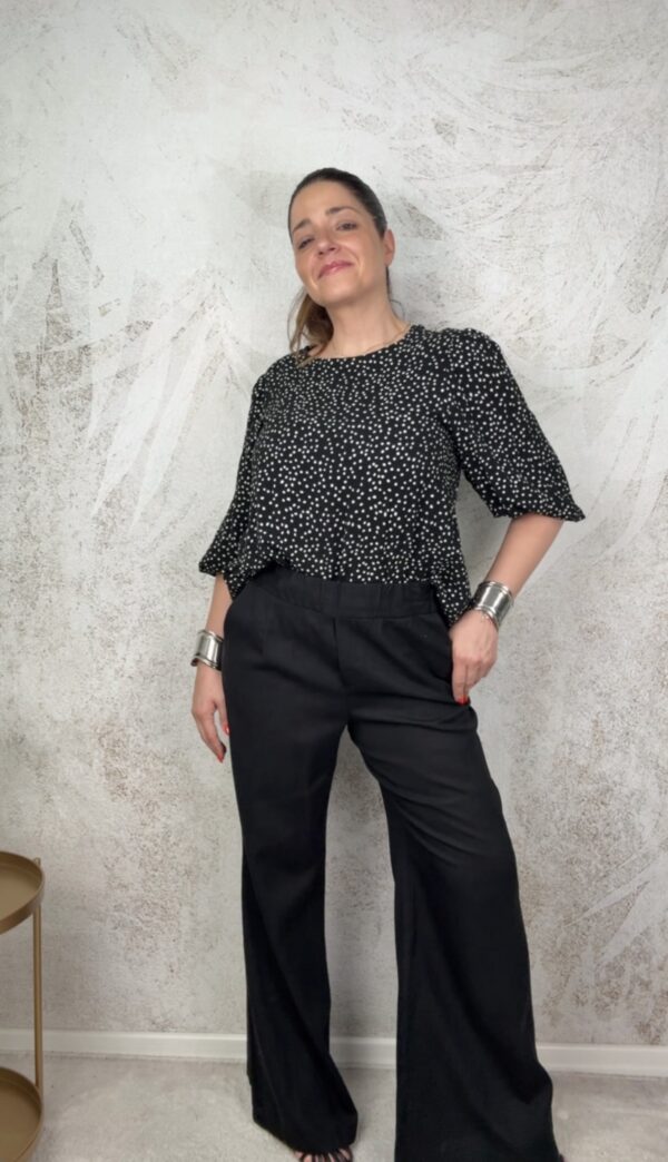 Pantalone Grace nero