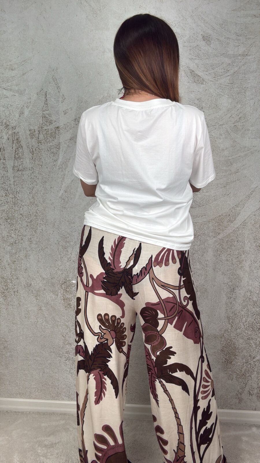 Pantalone Hawaii vinaccia - immagine 2