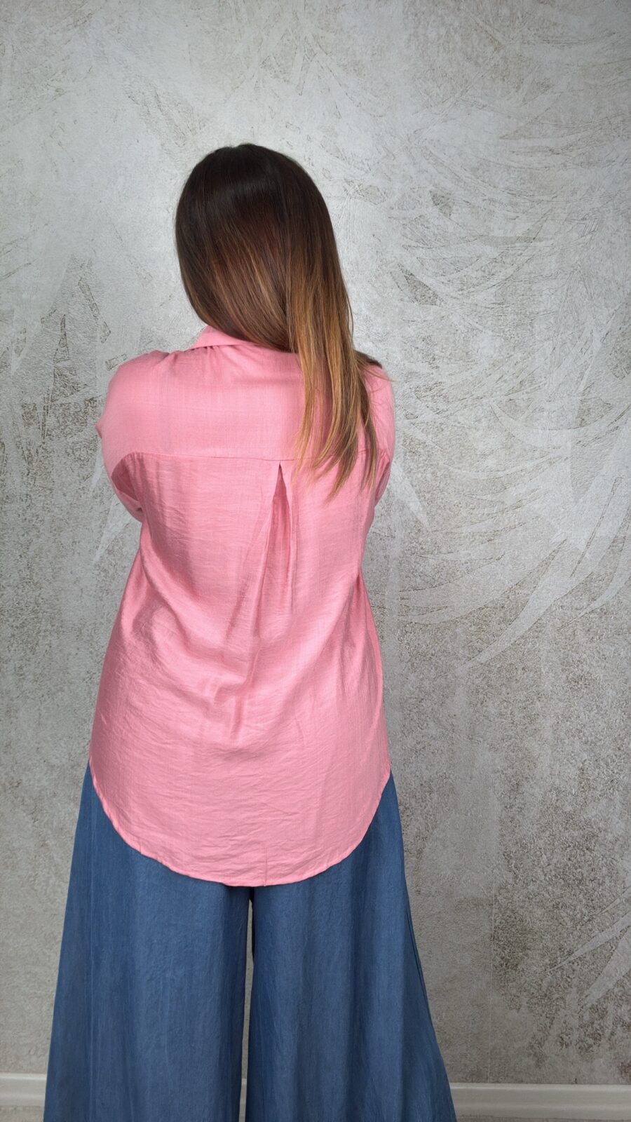 Camicia Diletta rosa - immagine 4