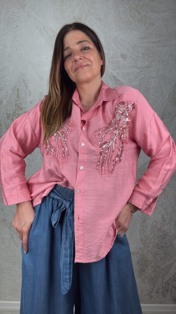 Camicia Diletta rosa