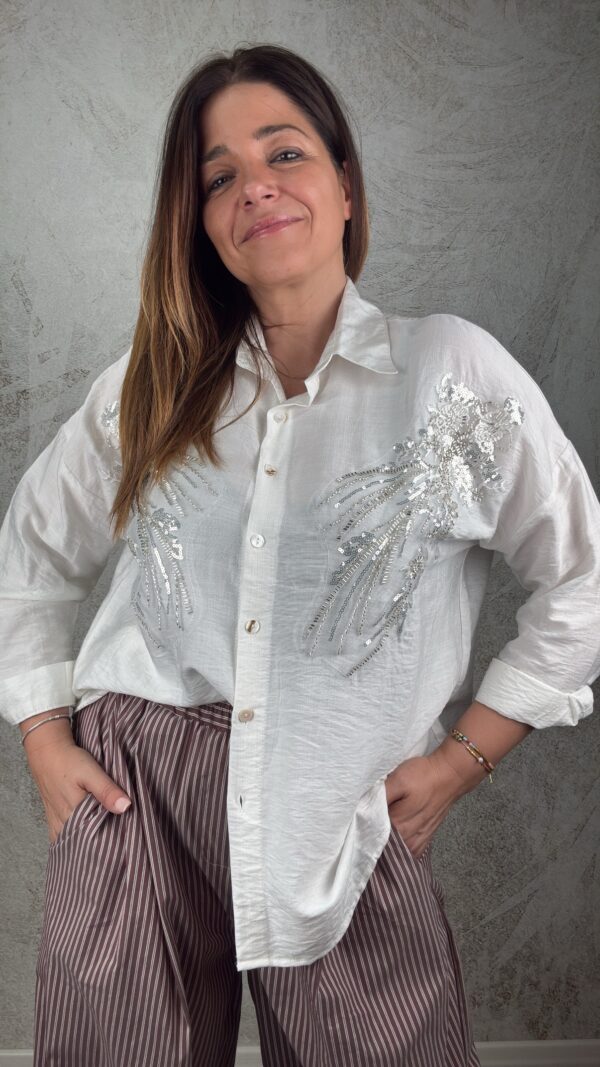 Camicia Diletta bianco