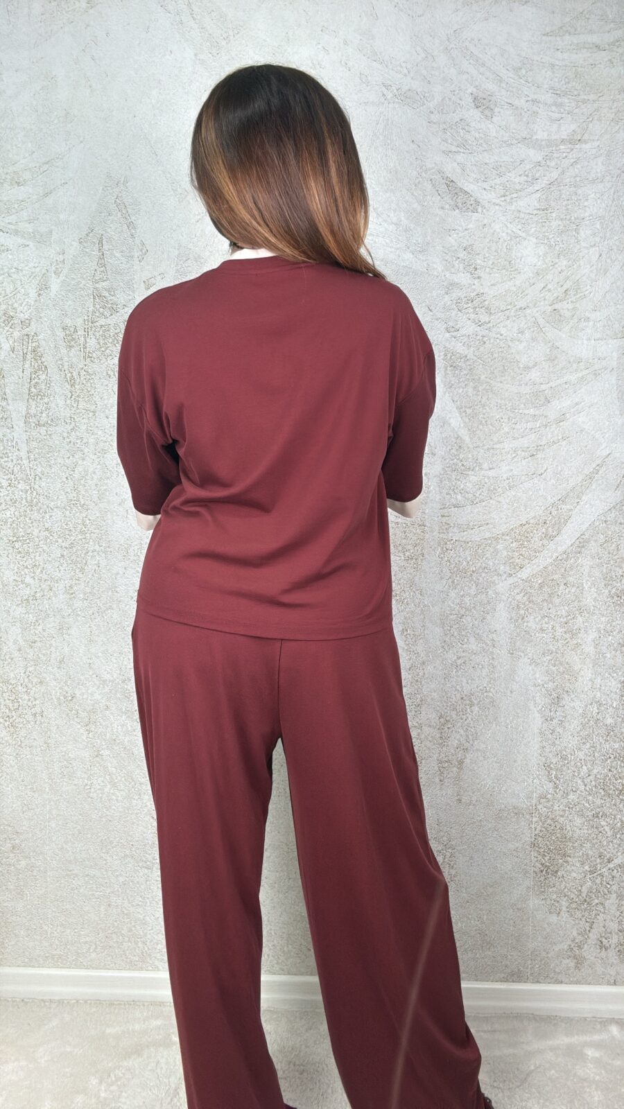 Completo Isidora borgogna - immagine 5