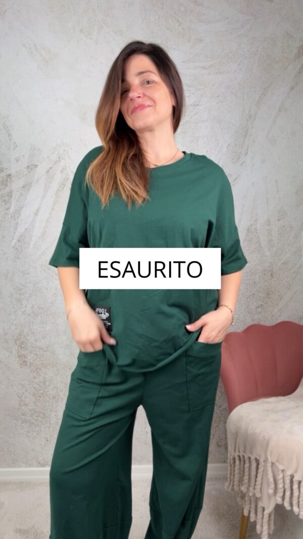 Tuta Alice Summer Edition verde bottiglia