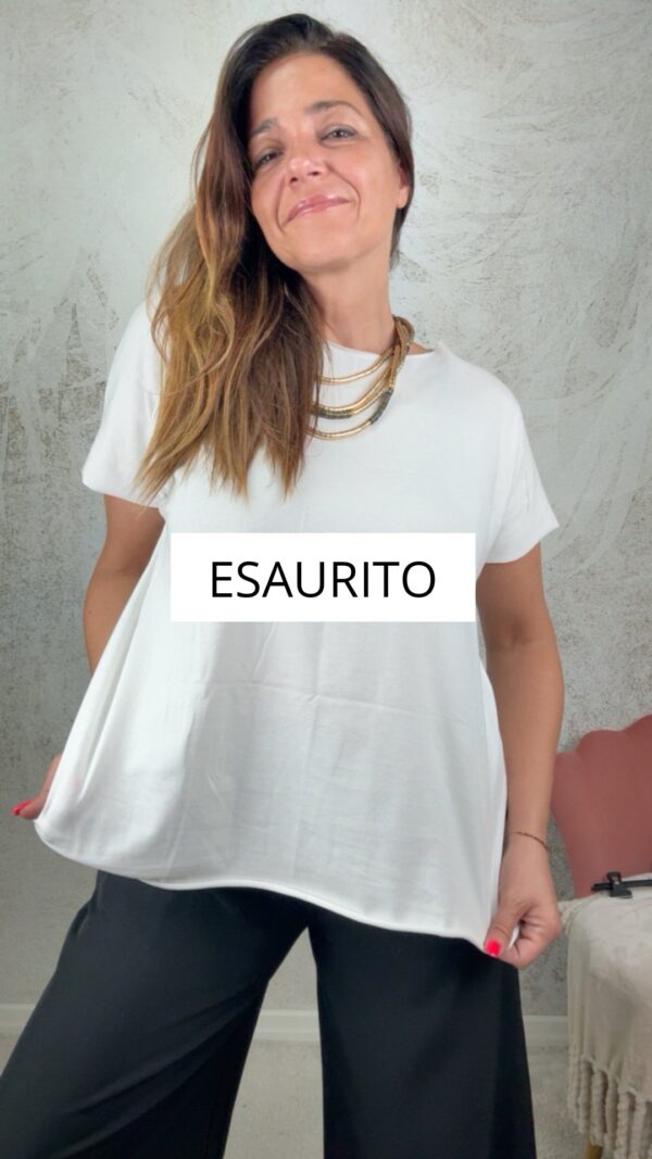 T-shirt basic bianco