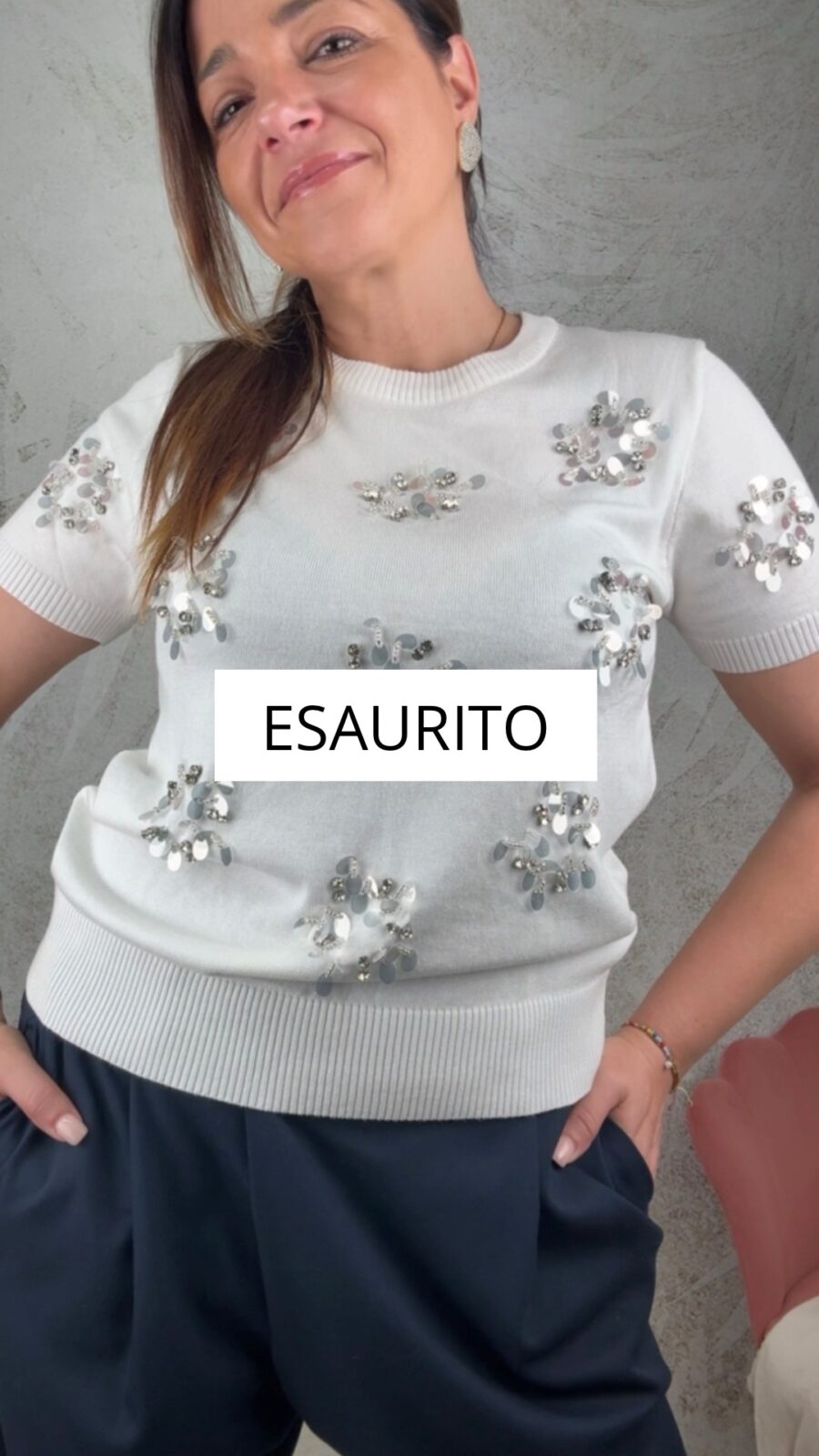 Blusa Elettra bianco