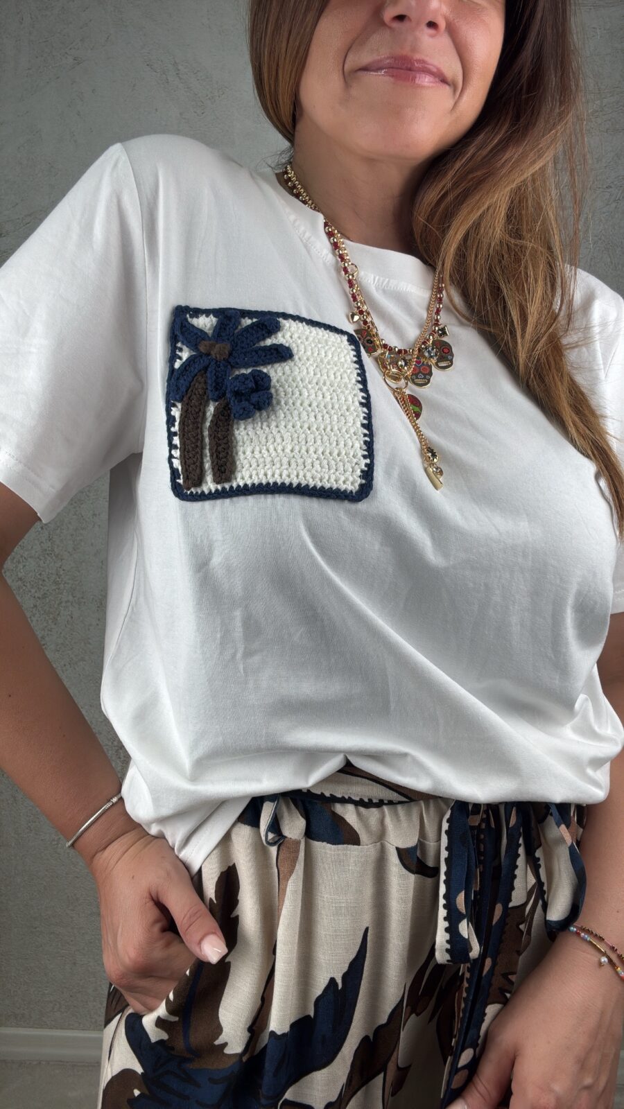T-shirt Luna blu - immagine 2