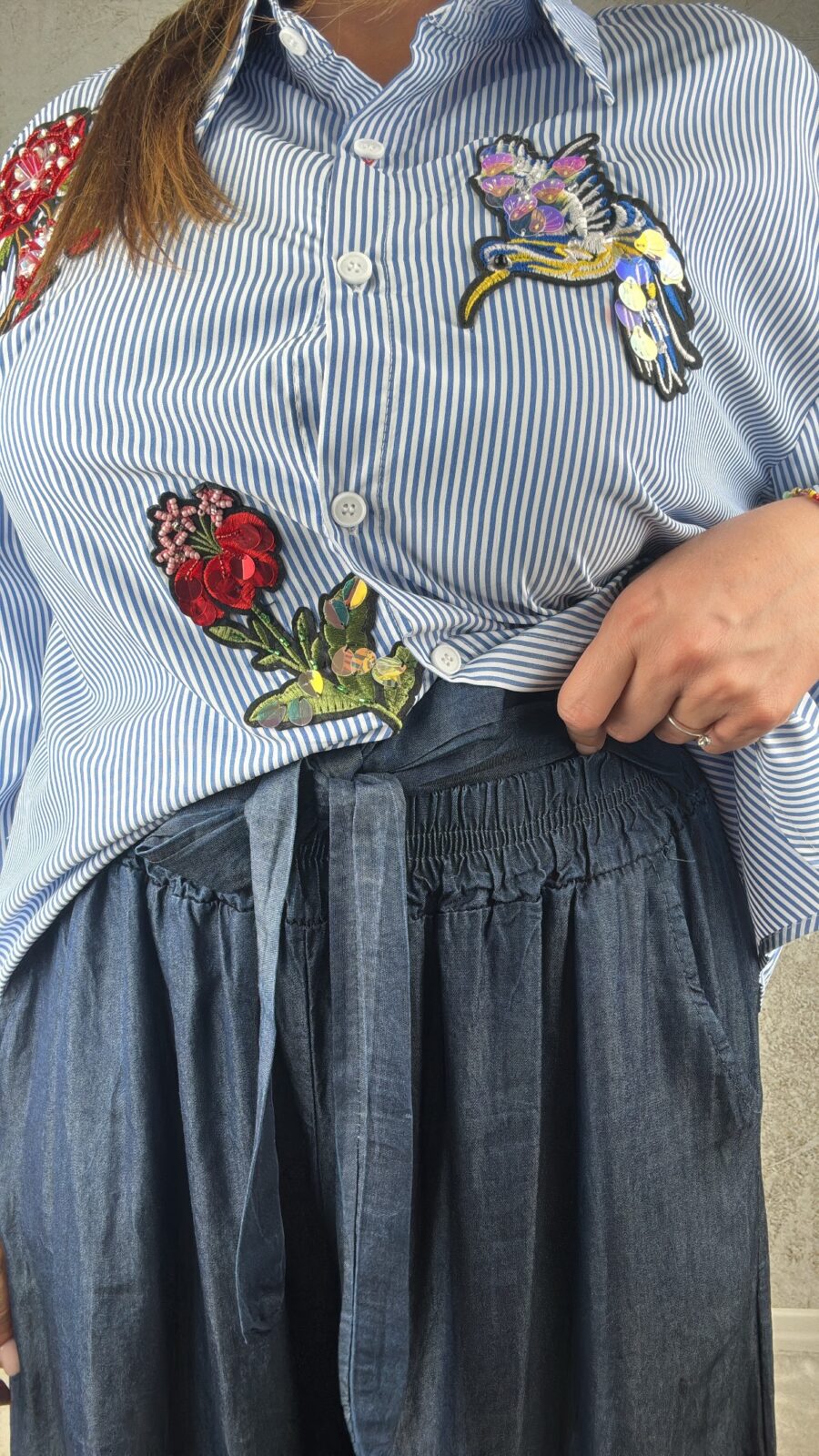 Pantalone Clizia scuro - immagine 3