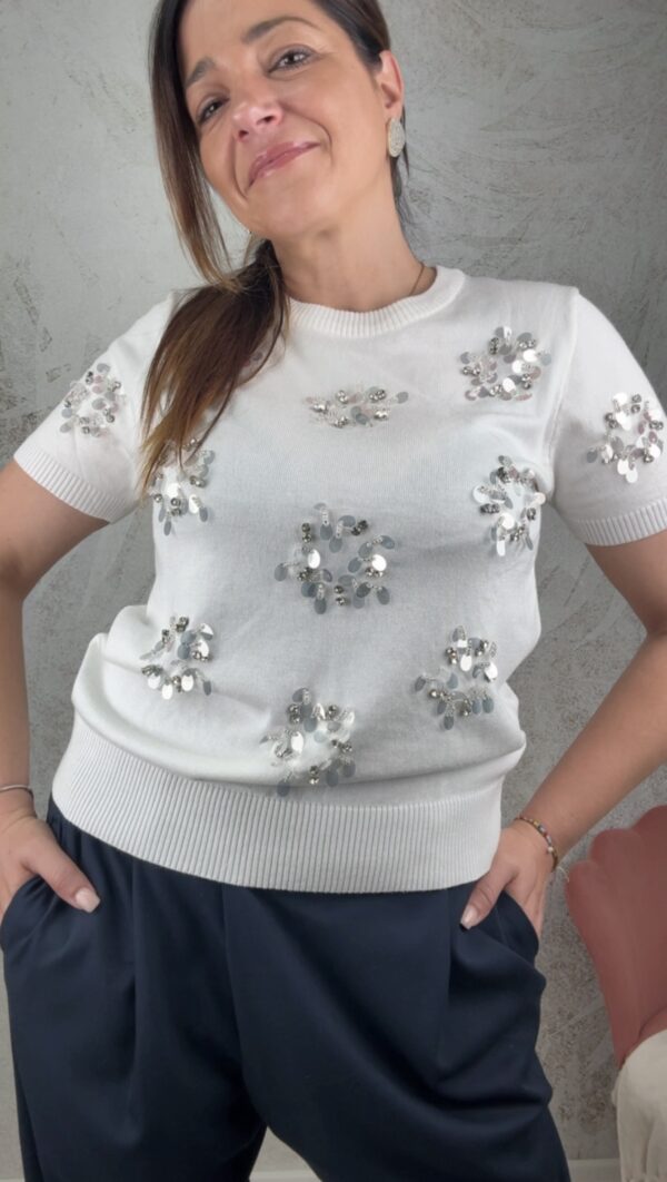 Blusa Elettra bianco