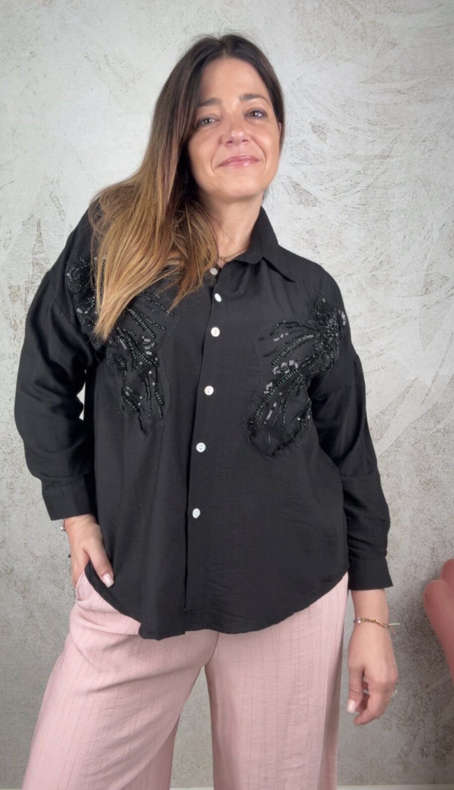 Camicia Diletta nero - immagine 6
