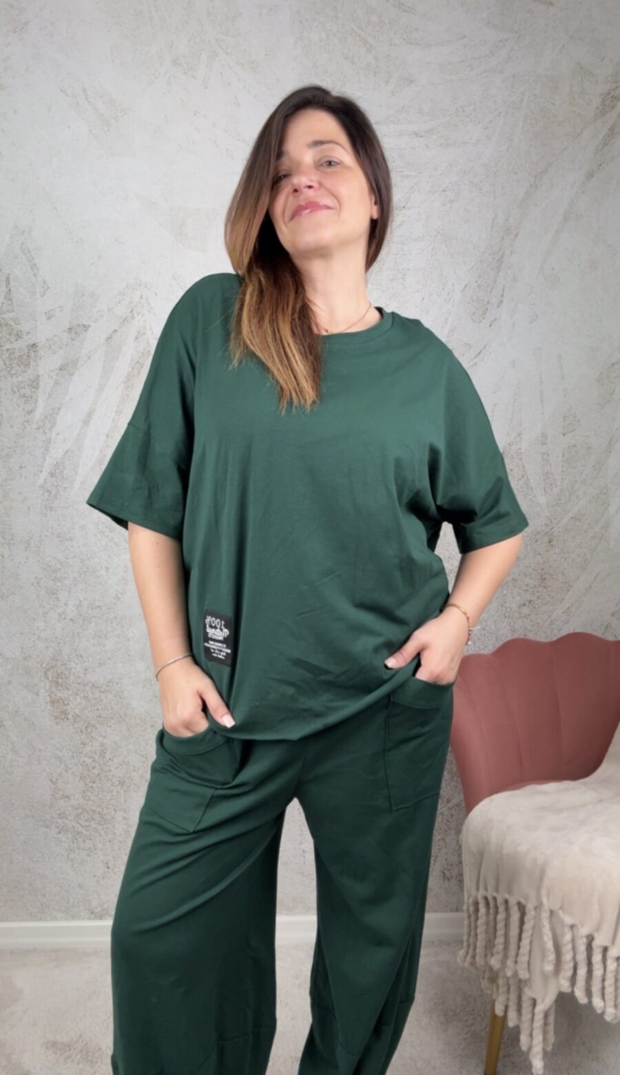 Tuta Alice Summer Edition verde bottiglia - immagine 3