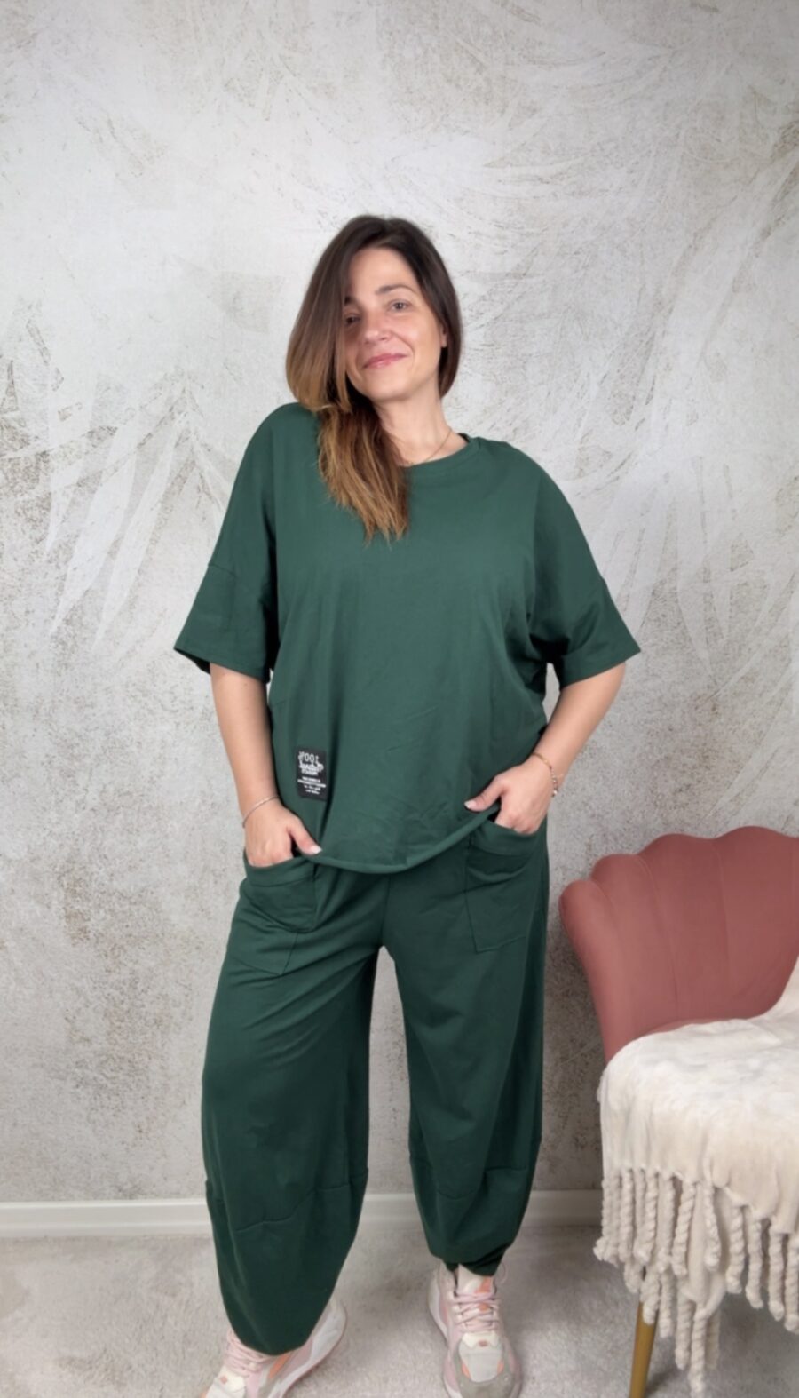 Tuta Alice Summer Edition verde bottiglia - immagine 4