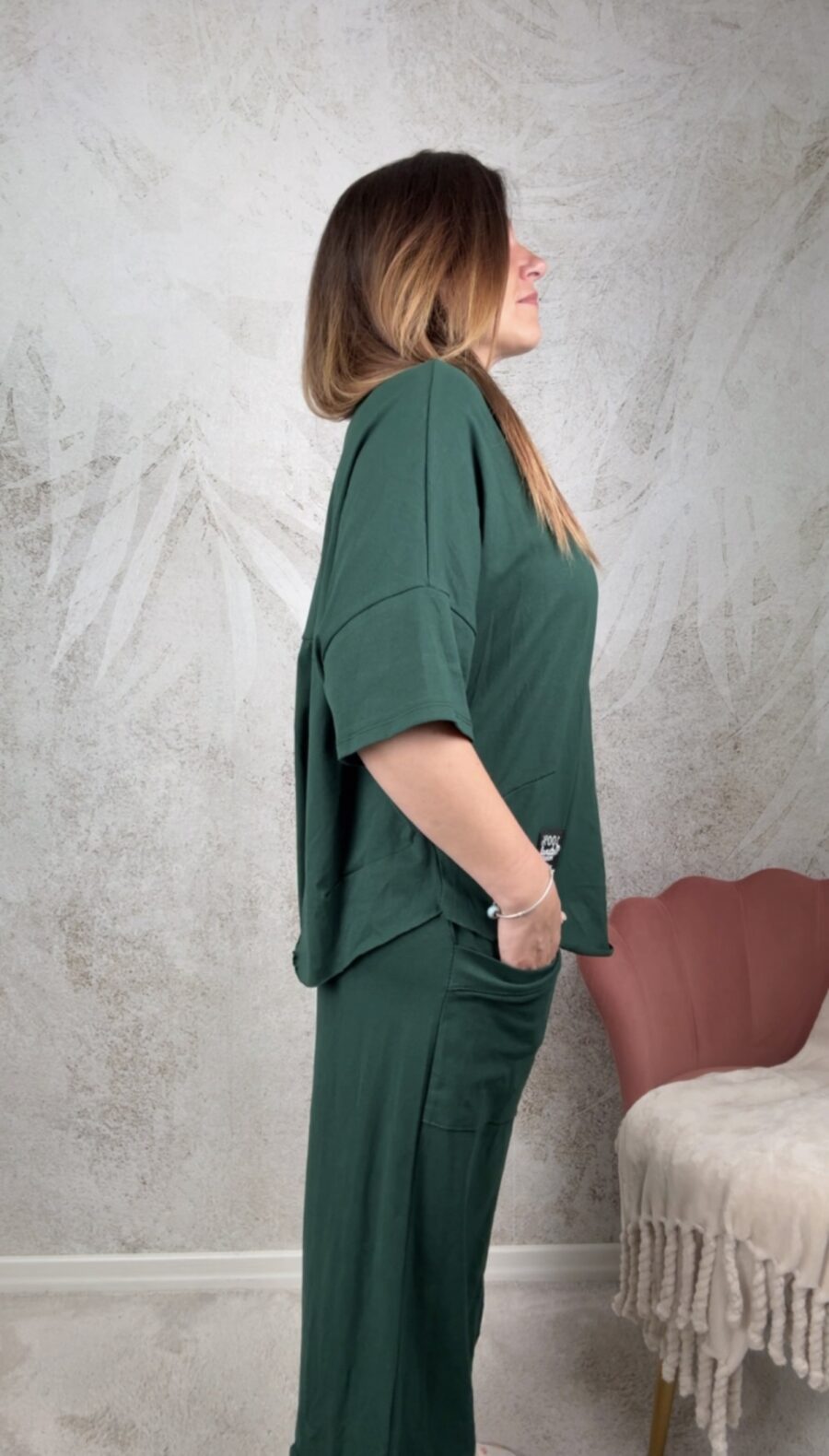 Tuta Alice Summer Edition verde bottiglia - immagine 5