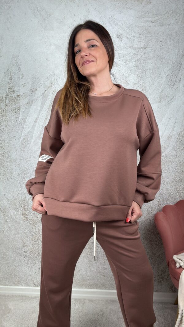 Completo Gaia rosa polvere