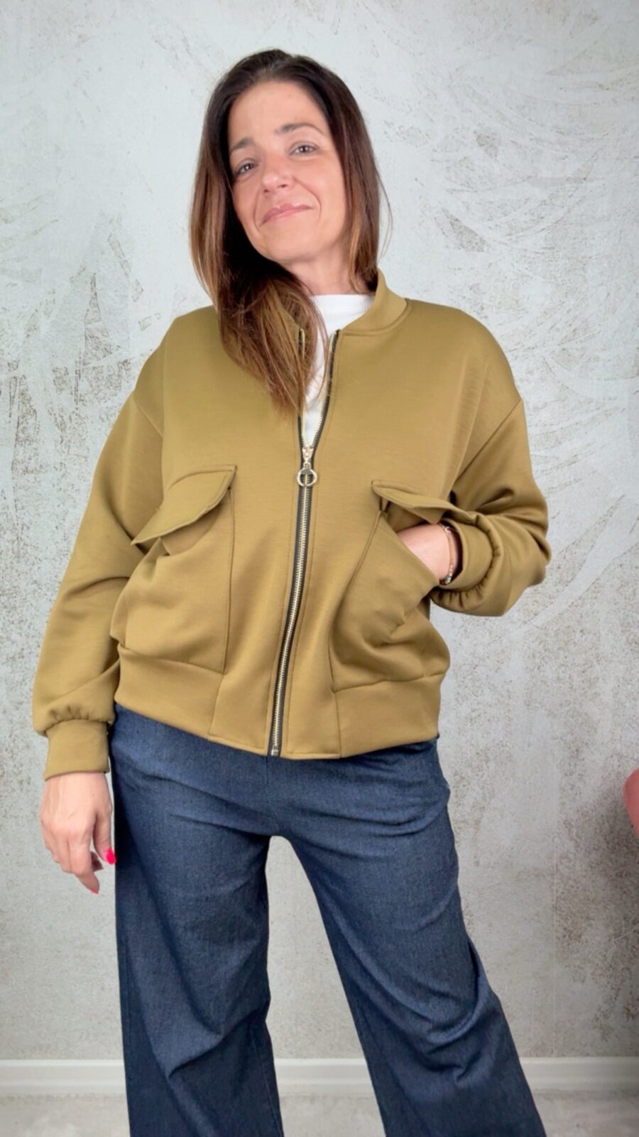 Bomber Petra oliva - immagine 4
