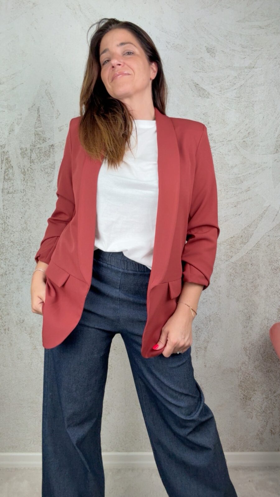 Blazer Carlotta ruggine - immagine 4