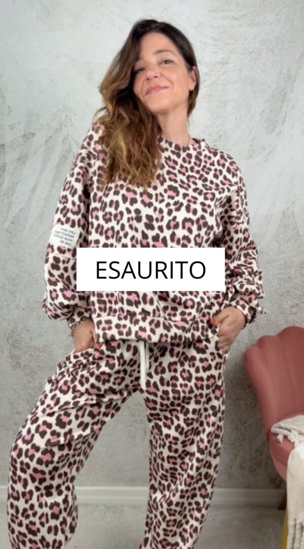 Completo Aleandra rosa/fango
