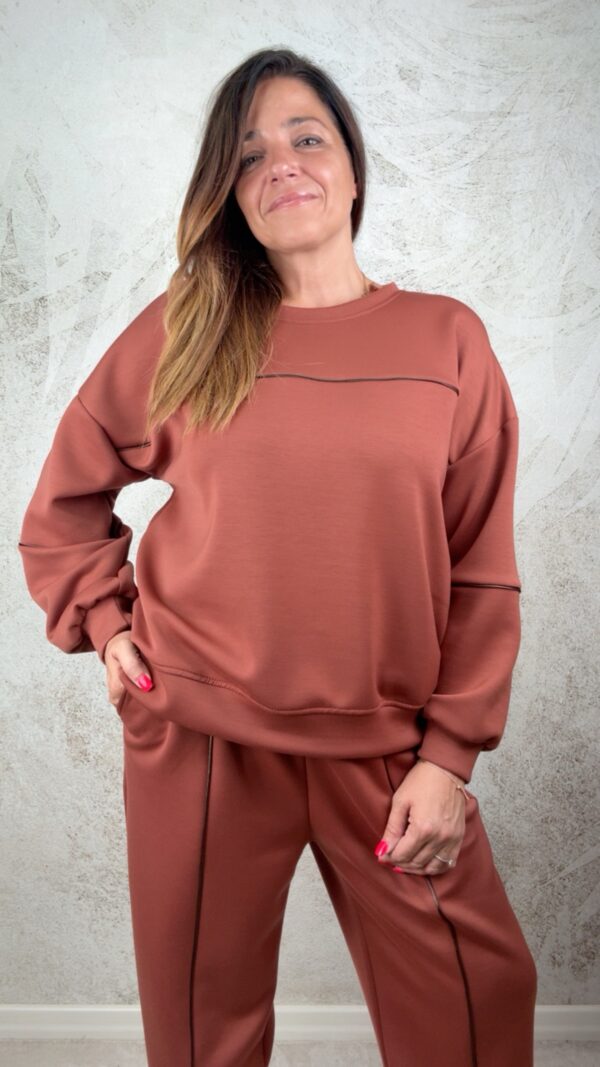 Completo Zoe ruggine