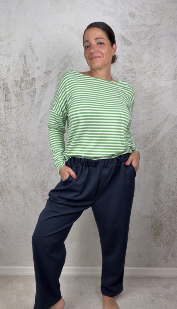 Pantalone Virginia blu