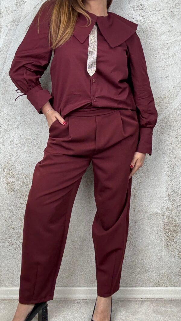 Pantalone Julia vinaccia