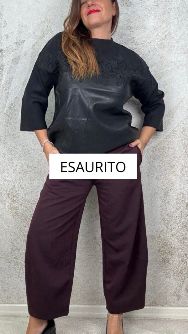 Pantalone Cri vinaccia