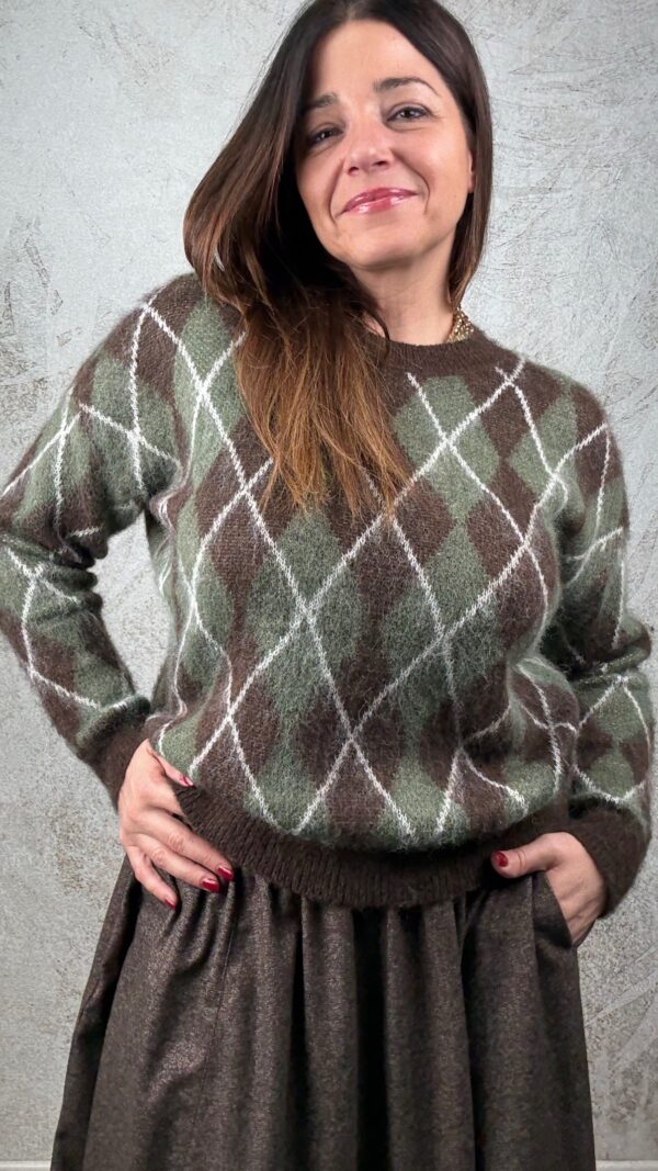 Pull Lucrezia pistacchio